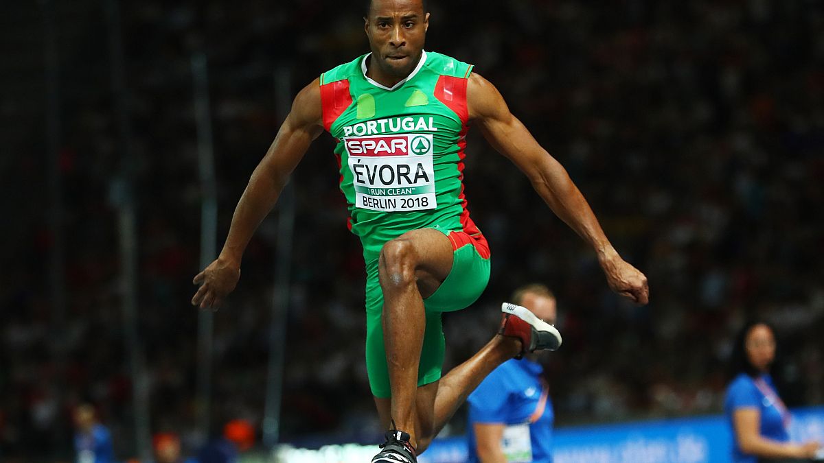 Nelson Évora campeão europeu de triplo salto 