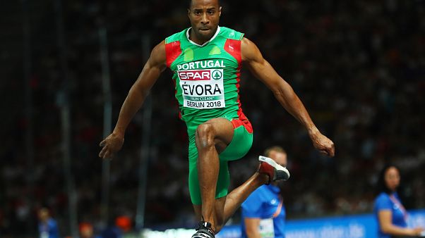 Nelson Évora campeão europeu de triplo salto Nelson Évora campeão europeu de triplo salto