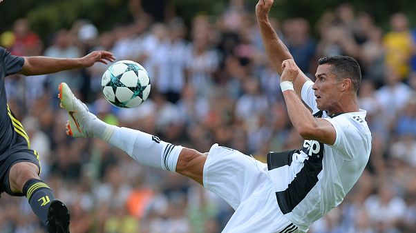 Juventus: il primo gol di Ronaldo Juventus: il primo gol di Ronaldo