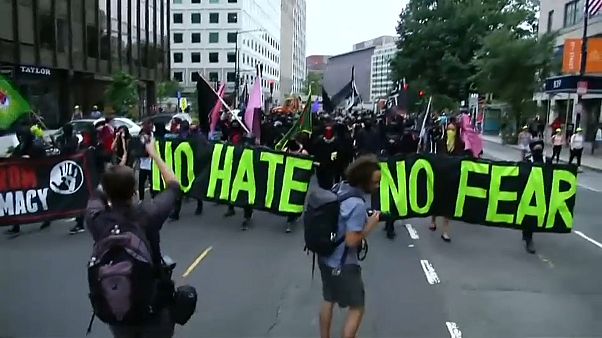 Charlottesville, Virginia: alta tensione a un anno dai violenti scontri Charlottesville, Virginia: alta tensione a un anno dai violenti scontri