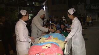 شاهد: هزة أرضية في الصين وإصابة 5 أشخاص