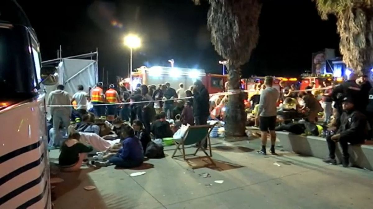 Más de 300 heridos por el desplome de una pasarela en Vigo
