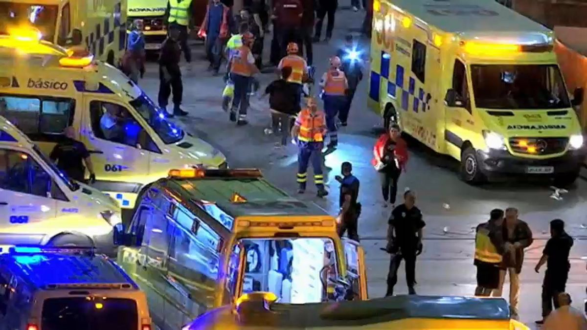 Espagne : plus de 300 blessés à un festival