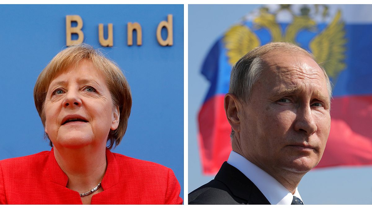 Меркель и Путин обсудят "Северный поток-2"