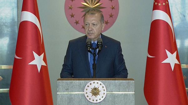 Cumhurbaşkanı Erdoğan: Biz savaşa hazırız Cumhurbaşkanı Erdoğan: Biz savaşa hazırız