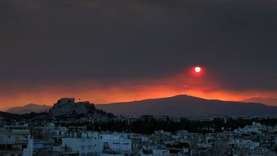 Újabb erdőtűz pusztít Görögországban 