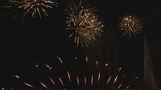 Watch: Spectacular firework show lights up Geneva sky
