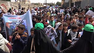 Yemen: donne e bambini protestano davanti alla sede Onu