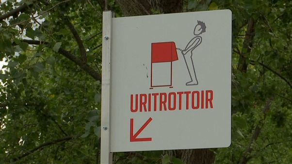 Uritrottoir: Paris kämpft gegen lästiges Pinkeln Uritrottoir: Paris kämpft gegen lästiges Pinkeln