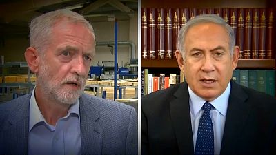 Guerra verbal entre Corbyn e Netanyahu
