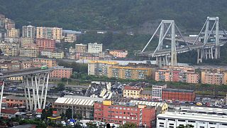 فروریختن پل در ایتالیا