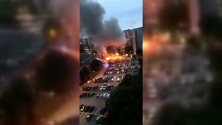 Zahlreiche Fahrzeugbrände in Schweden