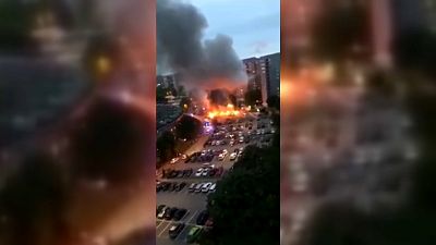 Zahlreiche Fahrzeugbrände in Schweden