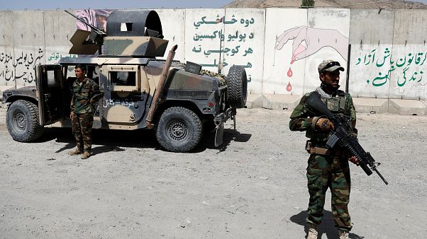 Afghanische Truppen in Kabul Afghanische Truppen in Kabul