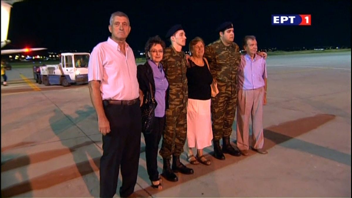 Türkei lässt griechische Soldaten frei
