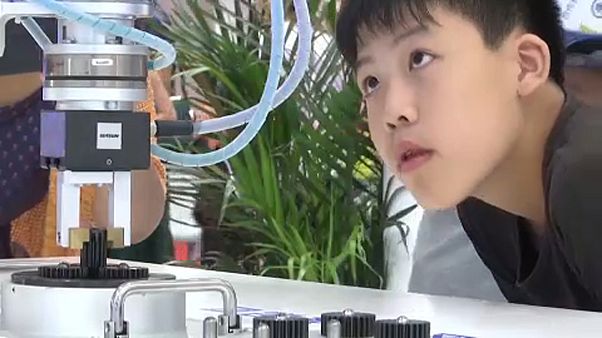 Robotkonferencia Pekingben