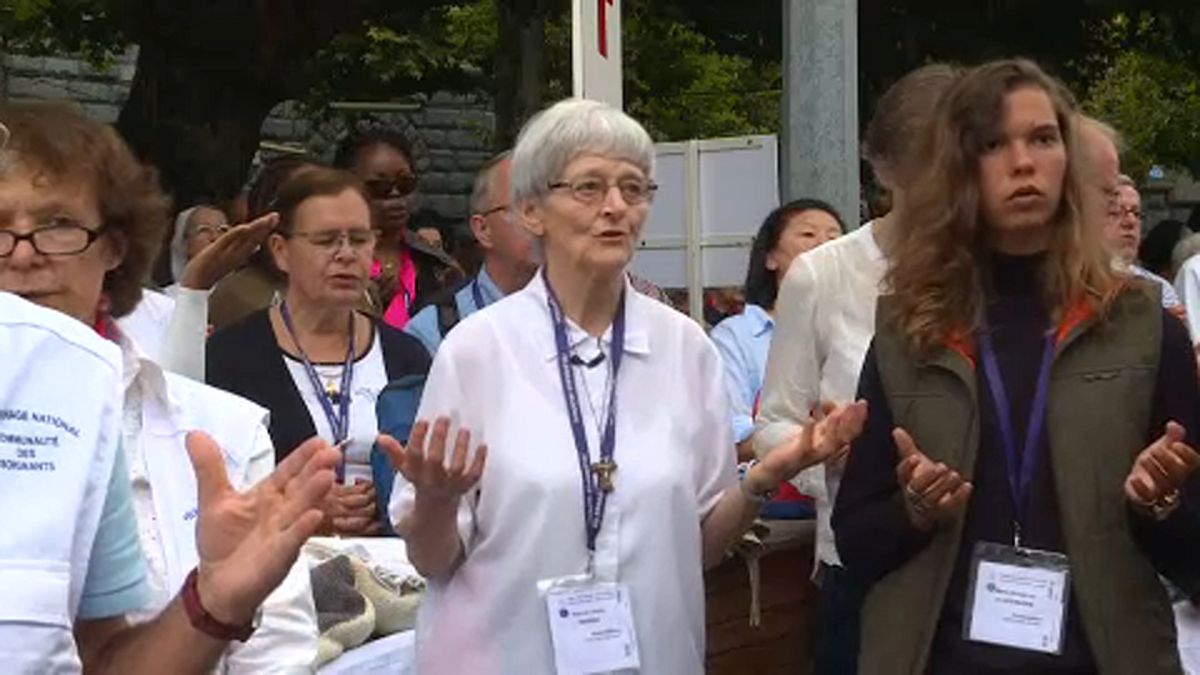Sister Bernadette Moriau carries message of hope to Lourdes