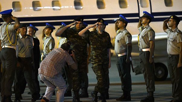 H πτήση επαναπατρισμού των δύο Ελλήνων (vid) H πτήση επαναπατρισμού των δύο Ελλήνων (vid)