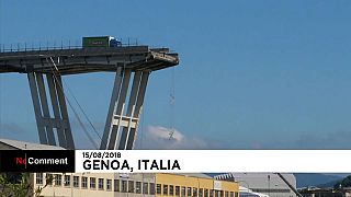Génova, el día después del derrumbe del viaducto