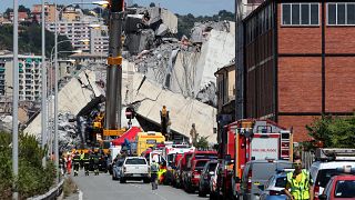 Who are the victims of the Genoa bridge collapse?