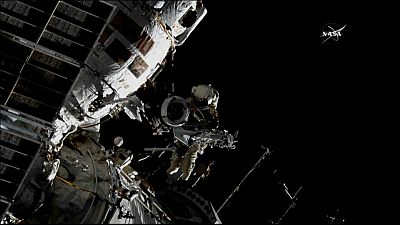ISS: camminata spaziale