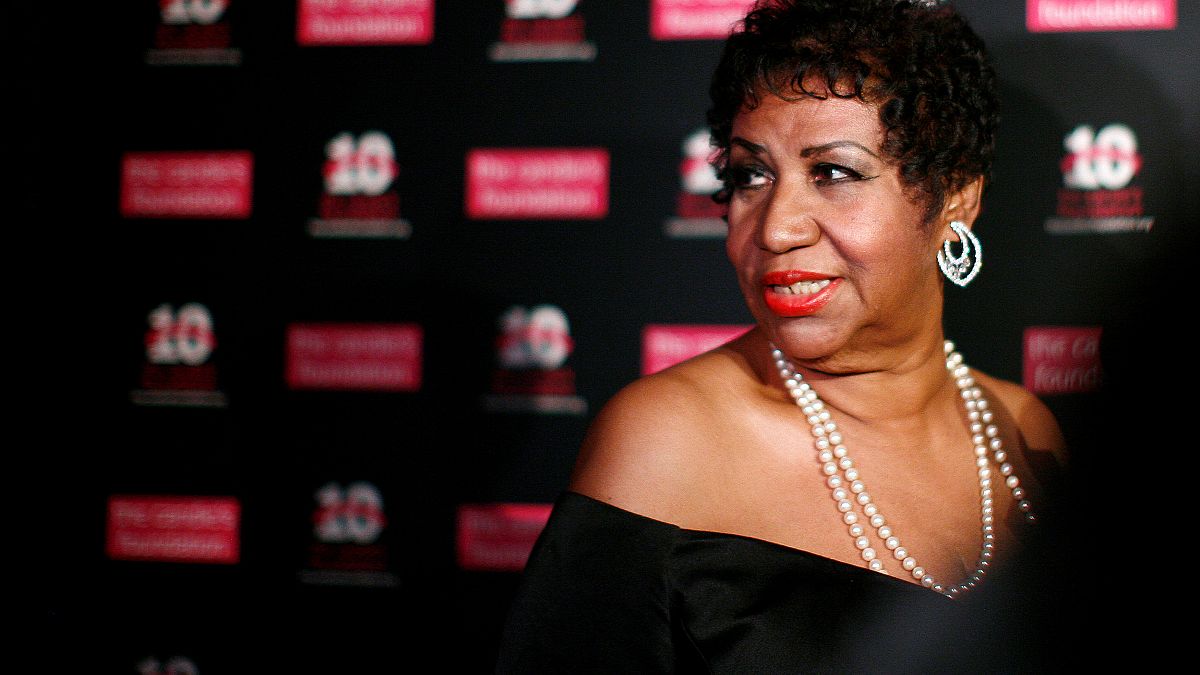 Aretha Franklin in New York on May 3, 2011.