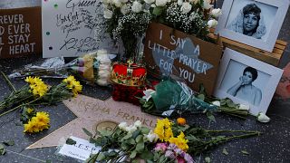 Aretha Franklin's star on Hollywood Boulevard