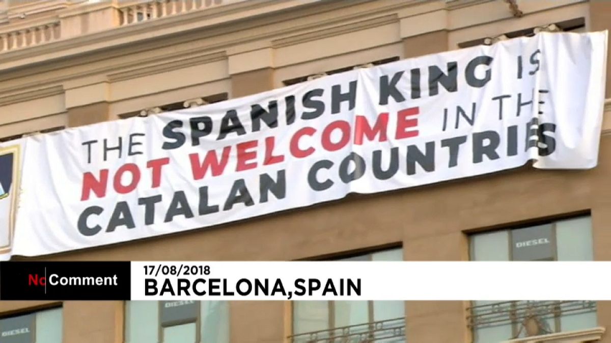 استقلال طلبان خطاب به فیلیپه ششم: کاتالونیا به پادشاه اسپانیا خوش‌آمد نمی‌گوید