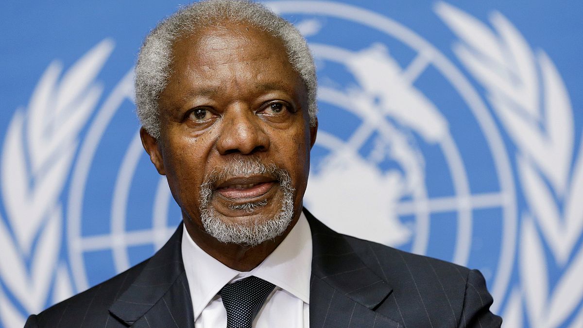 L'ancien secrétaire général des Nations Unies Kofi Annan est décédé 