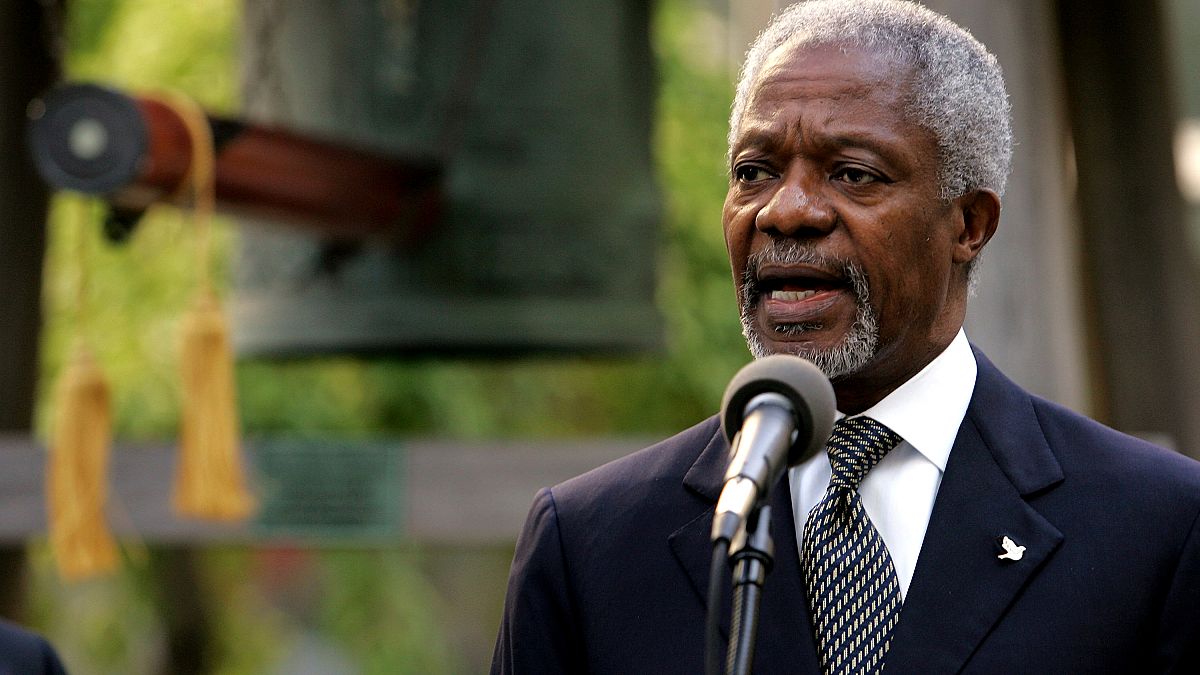 Kofi Annan morre aos 80 anos