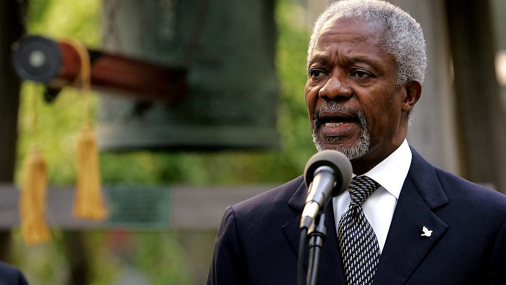 World pays tribute to former UN chief Kofi Annan who has died at the age of 80