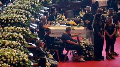 Завершились официальные похоронные мероприятия в Генуе 
