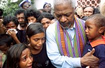 Kofi Annan: tributes pour in for ‘a man of peace and champion of rights’
