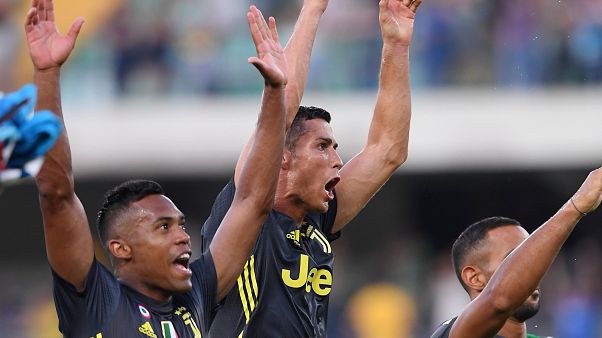 Ronaldo ilk lig maçında beğenildi Juventus galibiyete 90. dakikada uzandı Ronaldo ilk lig maçında beğenildi Juventus galibiyete 90. dakikada uzandı