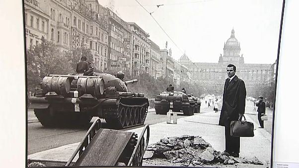 Ausstellung "Soviet Invasion" in Prag Ausstellung "Soviet Invasion" in Prag
