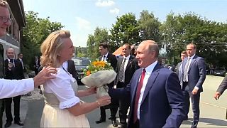 Putin asiste a la boda de la ministra austriaca de Exteriores