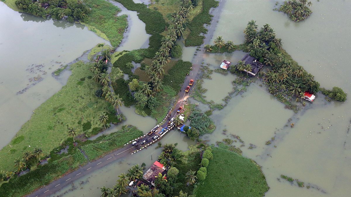 Verstärkte Rettungsmaßnahmen im südindischen Kerala 