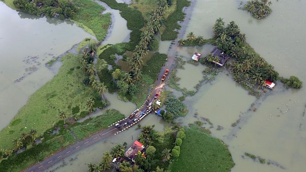 Verstärkte Rettungsmaßnahmen im südindischen Kerala Verstärkte Rettungsmaßnahmen im südindischen Kerala