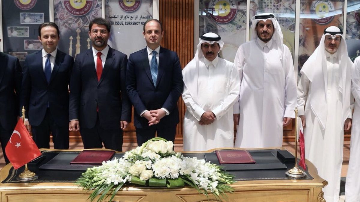 Katar ve Türkiye merkez bankalarından swap anlaşması