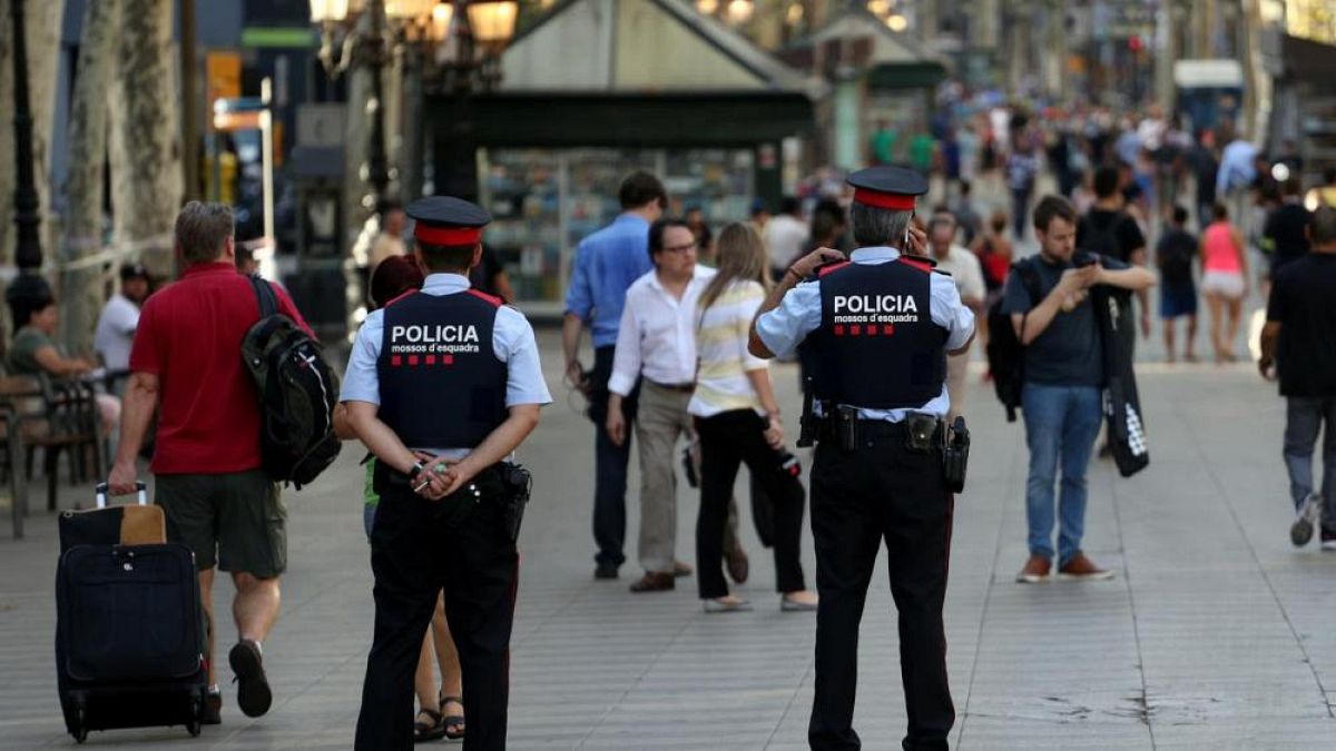 Imagen de ilustración de los Mossos d'Esquadra, la policía catalana. 