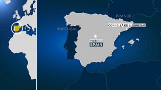 Lelőttek egy késes támadót Barcelona külvárosában