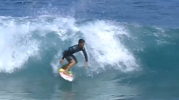 Gabriel Medina sagra-se campeão em Teahupo'o Gabriel Medina sagra-se campeão em Teahupo'o