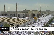 Más de dos millones de peregrinos suben al monte Arafat, en La Meca