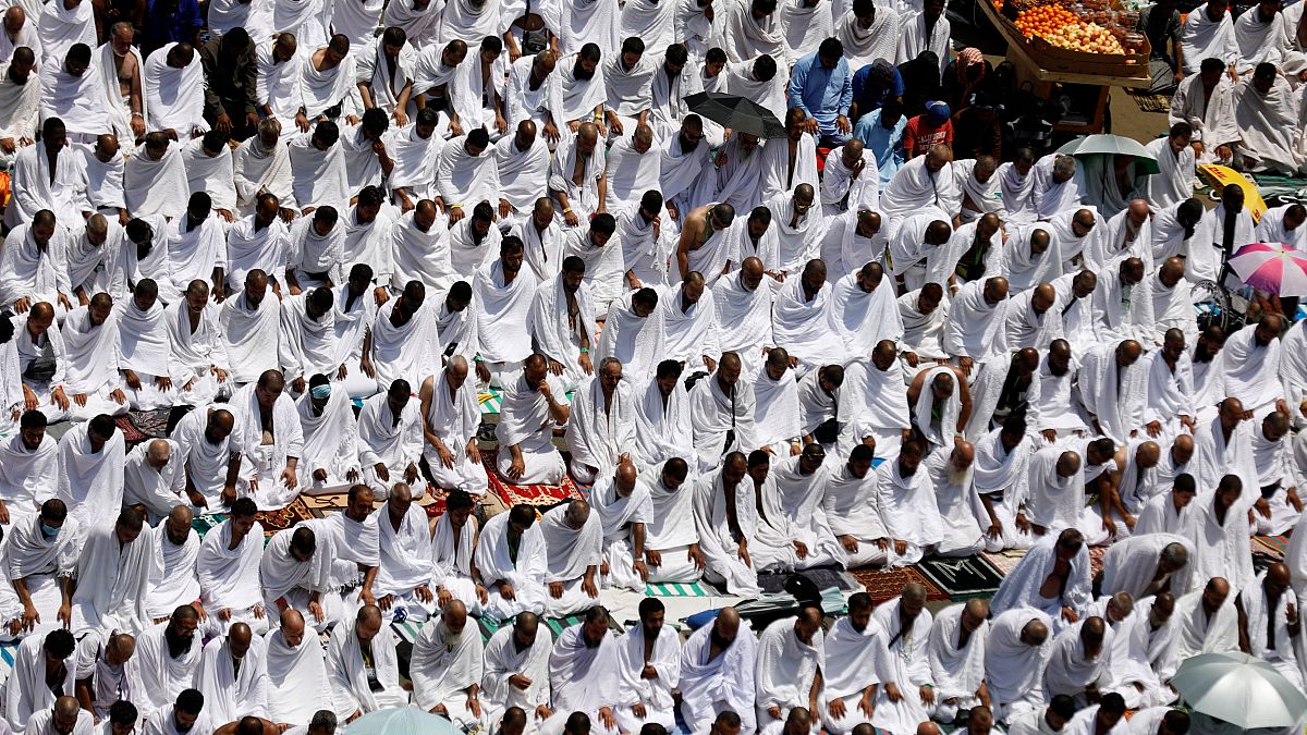 In pictures: More than 2 million Muslims gather in Mecca as haj pilgrimage begins