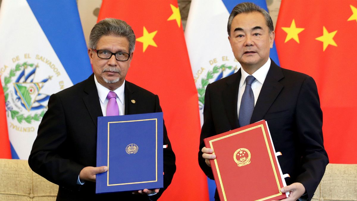 السالوادور و چین رابطه دیپلماتیک برقرار کردند