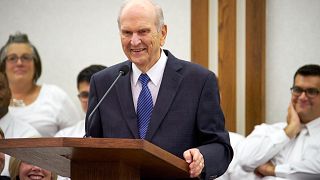 Russell M Nelson on August 17, 2018.