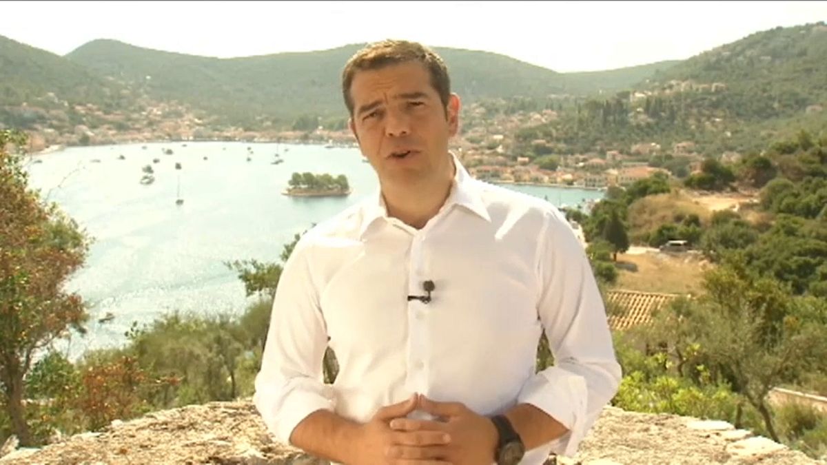 Greek prime minister likens the country's bailout to Homer's Odyssey