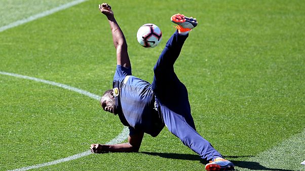 Usain Bolt cumpre primeiro treino na Austrália em dia de 32.° aniversário Usain Bolt cumpre primeiro treino na Austrália em dia de 32.° aniversário