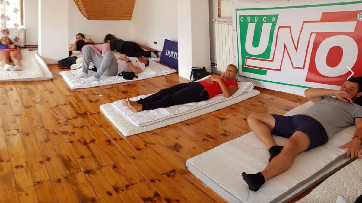 Sleepy Montenegrins win 'Lazy Olympics'