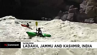 India acoge la competición de rafting y kayak más complicada